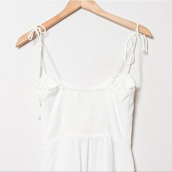 WILFRED Fable Dress White 2 Aritzia - Picture 11 of 13